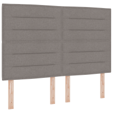 vidaXL Boxspring Ágy Matracra Taupe 160x200 cm Szövet (3340512) ágy és ágykellék