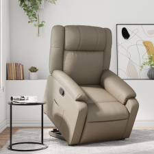 vidaXL cappuccino műbőr dönthető állófotel bútor