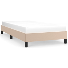 vidaXL cappuccino színű műbőr ágykeret 80 x 200 cm (346873) ágy és ágykellék