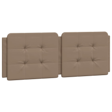 vidaXL cappuccino színű műbőr fejtámla párna 120 cm (374854) ágy és ágykellék