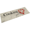 vidaXL cooking feliratos mosható bársony konyhaszőnyeg 45 x 150 cm (4005623)