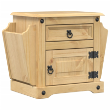 vidaXL Corona tömör fenyőfa éjjeliszekrény 45x35x47,5 cm (4005657) bútor