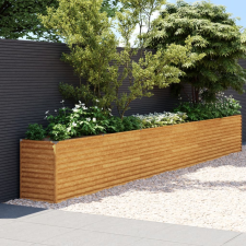 vidaXL corten acél kerti magaságyás 578x50x69 cm kerti dekoráció