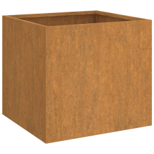 vidaXL corten acél növénytartó 49x47x46 cm (821551) kerti tárolás