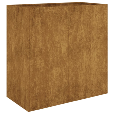 vidaXL corten acél növénytartó 80x40x80 cm (824525) kerti tárolás