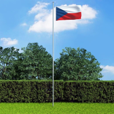 vidaXL cseh zászló 90 x 150 cm kerti dekoráció