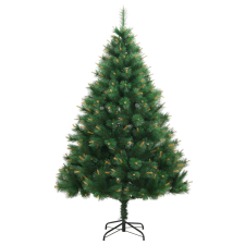 vidaXL csuklópántos műkarácsonyfa állvánnyal 120 cm (356750) műfenyő