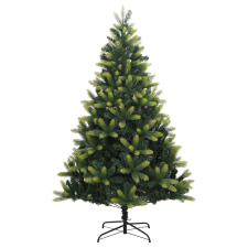 vidaXL csuklópántos műkarácsonyfa állvánnyal 150 cm (356761) műfenyő