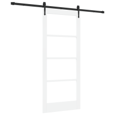 vidaXL Csúszó Ajtó Hardver Készlet "ORKDAL" Fehér 86x198.5 cm (3332480) nyílászáró