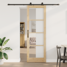 vidaXL csúszó ajtó hardver szettel "ORKDAL" 78x232 cm nyílászáró