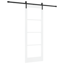 vidaXL Csúszó Ajtó Hardver Szettel 'ORKDAL'Fehér 78x211 cm (3331966) nyílászáró