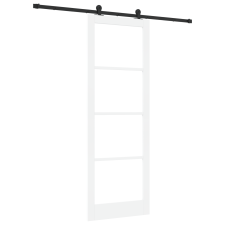 vidaXL Csúszó Ajtó Kiegészítőkkel "ORKDAL" Fehér 83x232 cm (3332142) nyílászáró