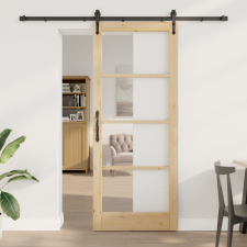 vidaXL csúszóajtó hardver készlettel "ORKDAL" 86x211 cm nyílászáró