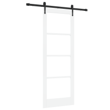 vidaXL Csúszóajtó hardver készlettel 'ORKDAL'Fehér 78x211 cm (3332442) nyílászáró