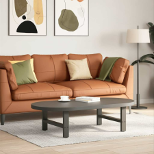 vidaXL Dohányzóasztal Láb - Acél - 70x30-31cm - Antracitszürke bútor
