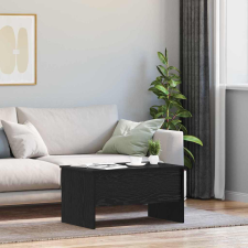 vidaXL Dohányzóasztal Musta tammi 80 x 50,5 x 42,5 cm Faanyag bútor