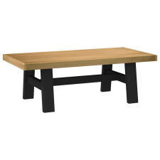 vidaXL dohányzóasztal NOAIN A alakú lábak 120x60x40cm tömör fa fenyőfa bútor