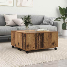 vidaXL Dohányzóasztal Régi fa 75 x 75 x 38 cm Faanyag bútor