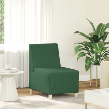 vidaXL dzsungel zöld kordbársony szövet kanapéfotel 55 cm bútor