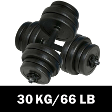 vidaXL egykezes súlyzók 2 x 15 kg kézisúlyzó
