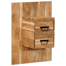vidaXL Éjjeli szekrény 60x32x80 cm tömör akácfa bútor