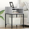 vidaXL Éjjeli Szekrények 2 pcs Szürke sonoma 40 x 40 x 61 cm Faanyag