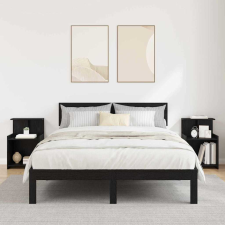 vidaXL Éjjeliszekrény 2 pcs Musta tammi 40 x 35 x 60 cm Faanyag bútor