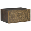 vidaXL Éjjeliszekrény Bronz 40 x 30 x 20 cm