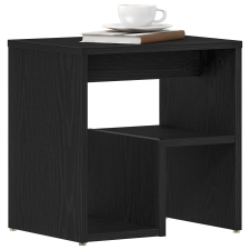 vidaXL Éjjeliszekrény Fekete tölgy Mérnöki fa 40 x 30 x 40 cm Tárolás bútor