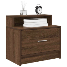 vidaXL éjjeliszekrények fiókos 2 db barna tölgy 51 x 31 x 47 cm bútor