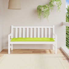 vidaXL élénkzöld szövet kerti padpárna 150 x 50 x 7 cm lakástextília