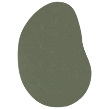 vidaXL Erdő Zöld szőnyeg 100x200 cm Poliészter Csúszásmentes (4103741) lakástextília