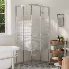 vidaXL ESG zuhanykabin 90 x 70 x 180 cm kád, zuhanykabin
