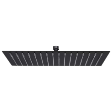 vidaXL Esőztető Zuhanyfej - Fekete - 40x30cm fürdőszoba kiegészítő