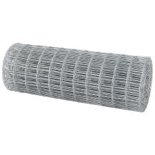 vidaXL Euro Kerítés 0,8x10 m Horganyzott Acél (42004628) építőanyag