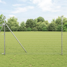 vidaXL Euro Kerítés 1.6x10 m Horganyzott acél építőanyag