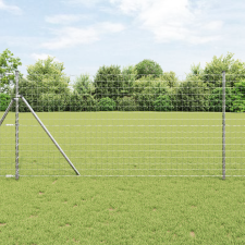 vidaXL Euro Kerítés 1x10 m Galvanizált Acél építőanyag