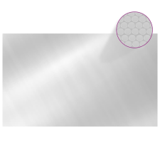 vidaXL ezüst négyszögletes polietilén medencetakaró 1000 x 600 cm (93104) medence kiegészítő