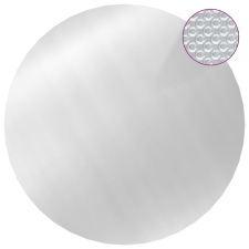 vidaXL ezüst polietilén medencetakaró 488 cm (93089) medence kiegészítő