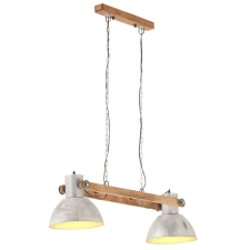 vidaXL ezüstszínű ipari függőlámpa 25 W 109 cm E27 világítás