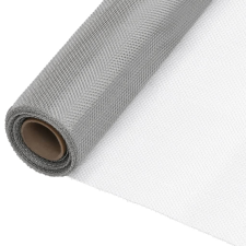 vidaXL ezüstszínű rozsdamentes acélháló 60 x 500 cm kerti bútor