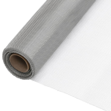 vidaXL ezüstszínű rozsdamentes acélháló 80 x 2000 cm kerti bútor