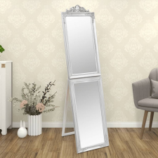 vidaXL ezüstszínű szabadon álló tükör 50x200 cm bútor