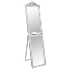 vidaXL ezüstszínű szabadon álló tükör 50x200 cm (351530) bútor