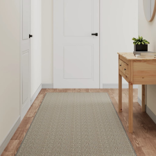 vidaXL Ezüstszínű szizálhatású futószőnyeg 80 x 250 cm lakástextília