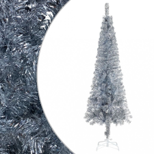 vidaXL ezüstszínű vékony karácsonyfa 120 cm műfenyő