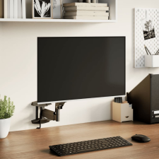 vidaXL fali monitortartó max 27" képernyőhöz os gázrugó 10kg tv állvány és fali konzol