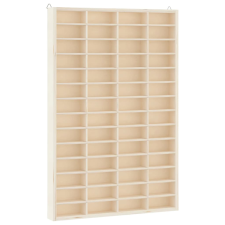 vidaXL fali vitrin 56 rekesszel 40x4,5x60 cm (4017380) bútor