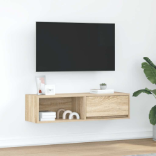 vidaXL Falra Szerelhető TV Szekrény - Sonoma Tölgy - 100x31x25,5cm bútor