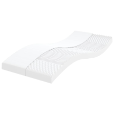 vidaXL Fehér 7-zónás 20 ild keménységű habmatrac 80 x 200 cm ágy és ágykellék